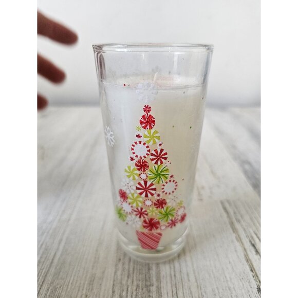 Pier 1 peppermint party candle Xmas tree last new decor - Picture 3 of 6